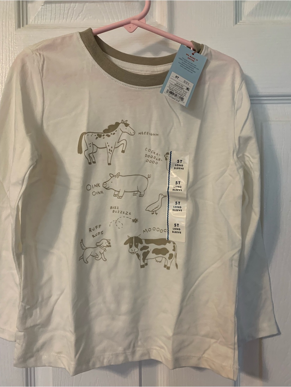 Cat & Jack NWT’s size 5 T unisex long sleeve